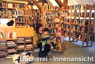 Bücherei Innenansicht